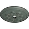 Ekena Millwork Spiral Ceiling Medallion (Fits Canopies up to 4"), 25 1/4"OD x 4"ID x 2"P, Cloud Burst Crackle CM25SPCBC - alternate 4